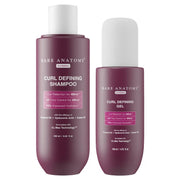 Bare Anatomy Curl Defining Shampoo & Gel Combo | Curl Retention & 2X Frizz Protection For 48 Hours | Coconut Oil, Hyaluronic Acid & Castor Oil | 250ml + 140ml