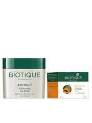 Biotique Set Of Scrub & Lip Balm