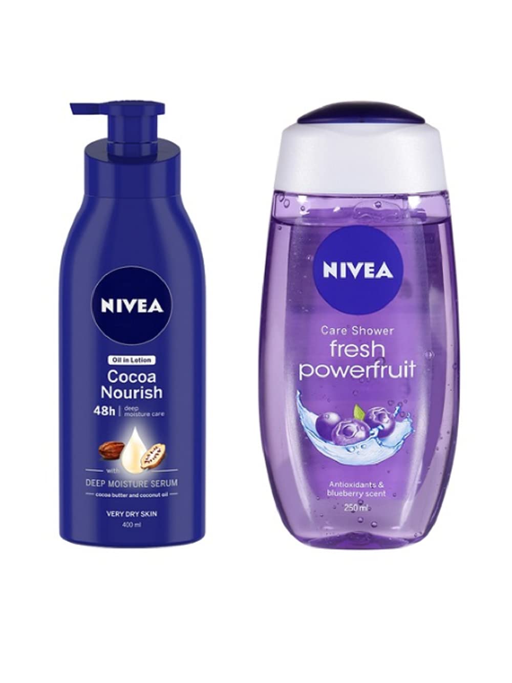 Nivea Set Of Body Lotion & Shower Gel