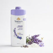 Yardley London English Lavender Perfumed Beauty Talc 400g | Long Lasting Floral Fragrance | Smooth & Silky Talcum Powder | Keeps Skin Fresh, Dry & Comfortable | Daily Body Powder for Men & Women