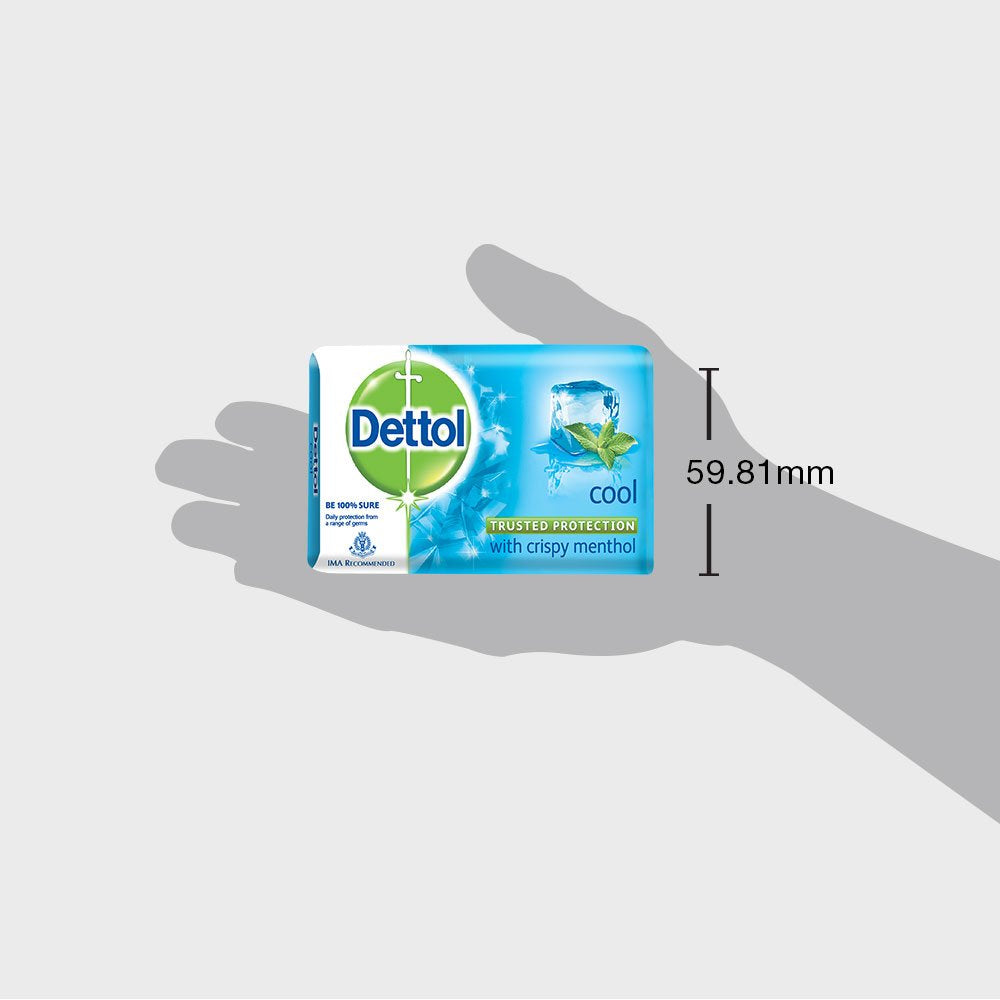 Dettol Cool Soap, 3x75g , 75g
