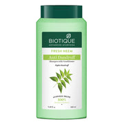 Biotique Fresh Neem Anti Dandruff Shampoo and Conditioner | Controls Dandruff | Eliminates Dryness, Flaking, and Itching | Hair Looks Fresh and Lustrous |Suitable for All Skin Types | 180ml