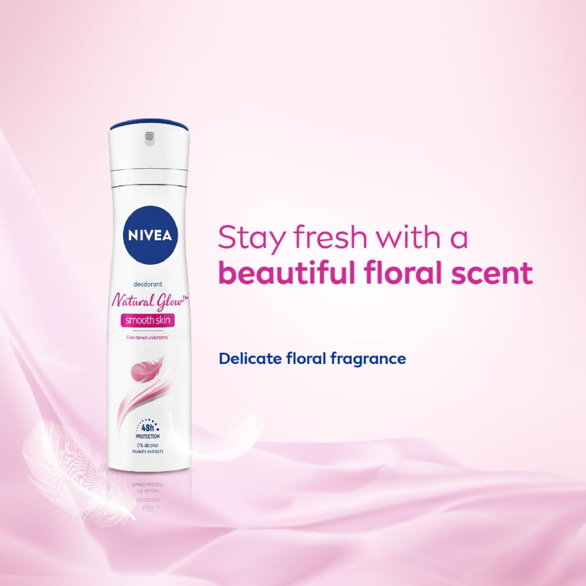 Nivea Whitening Smooth Skin Deodorant For Women, 150ml