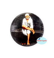 SHINDE EXPORTS shirdi saibaba Fridge Magnets chumbak for Kitchen (Round)