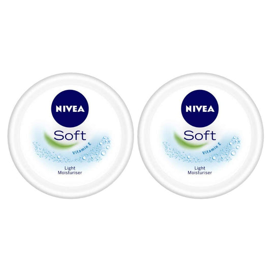 NIVEA Soft Light Moisturizing Cream, 300ml (Pack of 2)