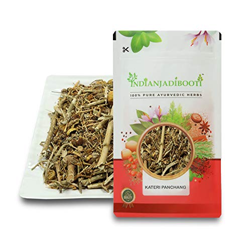 IndianJadiBooti Pure Kateri Panchang (Whole Plant) | Traditional Ayurvedic Botanical Specimen for Expert Apothecary Compounding & Seasonal Balance, 100 Grams