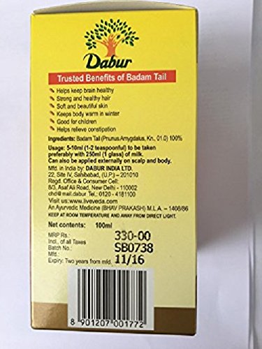 Dabur Badam Tail - 100 ml - 100 g