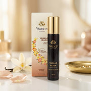 Yardley London Vanilla Blush Eau De Parfum 18ml | Long Lasting & Rose Perfume Premium Floral Gourmand Fragrance Pocket Spray for Women Travel-Friendly EDP with Natural Essential Oils (Vanilla Blush)