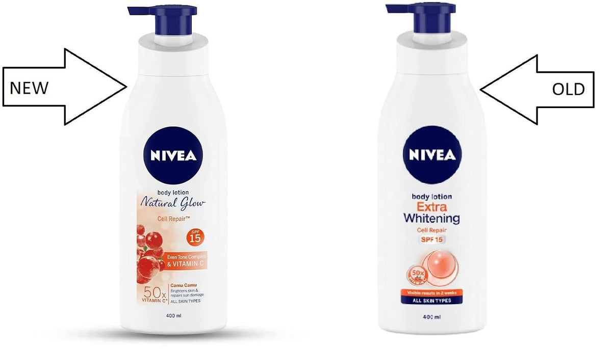 Nivea Extra Whitening Cell Repair Body Lotion (399 ml)