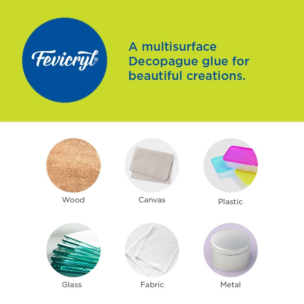 Fevicryl Make Your Craft with Fevicryl Modge Podge Gloss 120 Ml