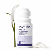 WishCare Underarm Roll On For Women With 5% AHA, 3% Kojic Acid, BHA, Licorice, Inulin - Underarm Lightening & Odour Control - Long Lasting Floral Fragrance
