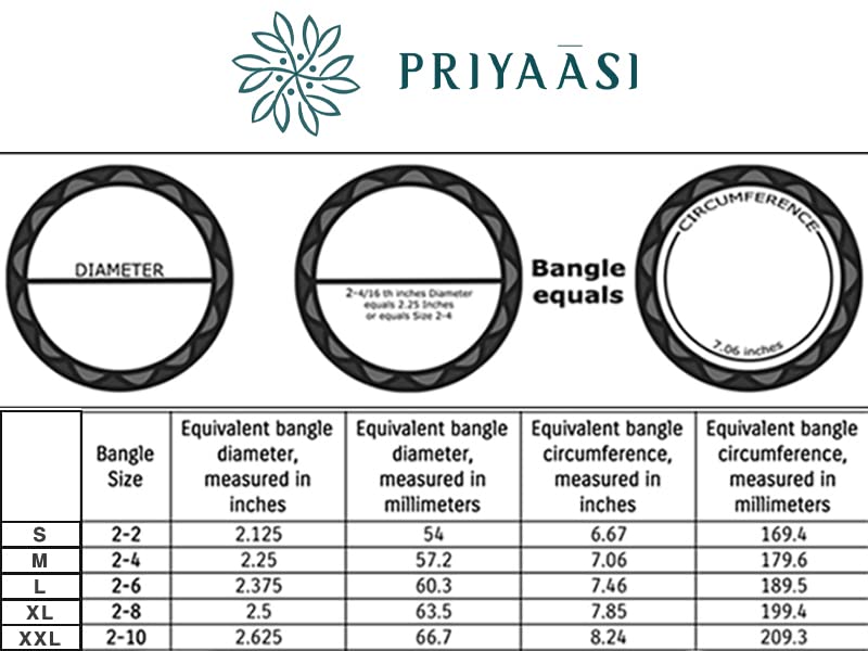 Priyaasi Multicolor Thread Bangles Set for Women | Traditional Design | Stone-Studded | Gold-Plated | Set of 16 | Brass Metal | Bridal Bangles Set for Weddings & Festivals