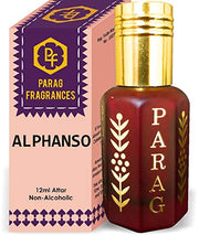 Parag Fragrances Alphanso Attar 1 Tola / 12ml (Crystal Series) Natural Distiled Attar/Alcohol Free Attar/Long Lasting Attar