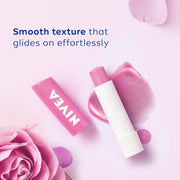 NIVEA Soft Rose Shine 4.8g Lip Balm|24 H Melt in Moisture Formula|Natural Oils|Glossy Finish,4.8 g (Pack of 1)