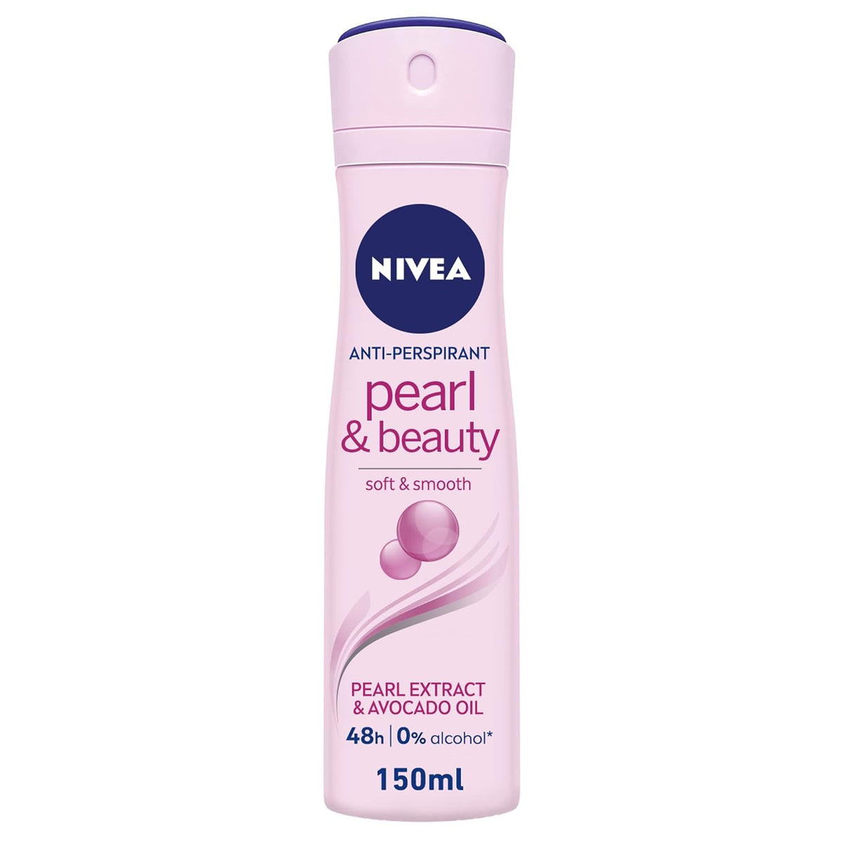 Nivea for Women Pearl Beauty Deodorant (Pack of 2) 150 ml