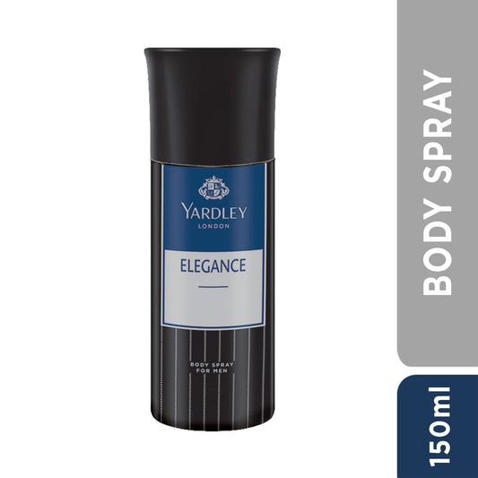 Yardley London Elegance Deodorant Body Spray For Men, 150ml