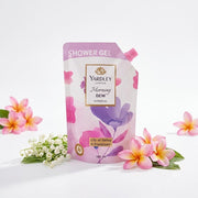 Yardley London Morning Dew Shower Gel for Women, Lily of the Valley & Frangipani, Refreshing Floral Body Wash, 180g