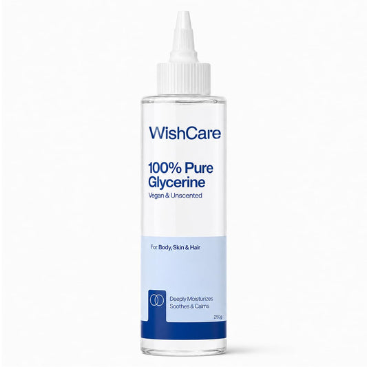 WishCare Unscented Glycerine Gel For Skin Care | 100% Pure & Vegan | 250gm