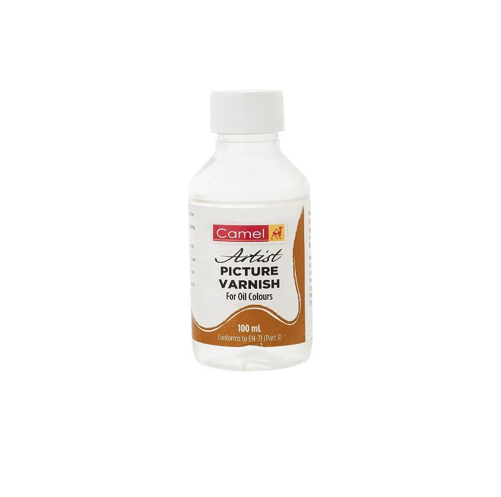 Camel Camlin Kokuyo Fabrica Acrylic Ultra Colors - 10ml Each, 6 Shades Artist Picture Varnish for Oil Colour (Off-White)