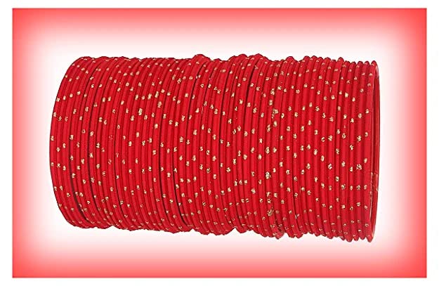 NMII Bangle Set for Women (Red) (MNY1-Red-2.4)