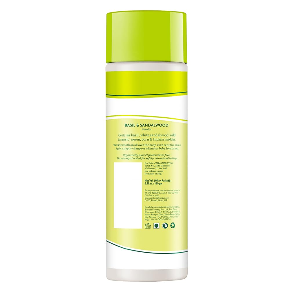 Biotique Disney Mickey Baby Powder, Basil and Red Sandalwood (150g)
