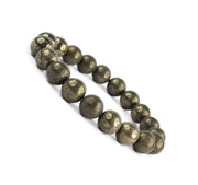 SHINDE EXPORTS Natural Pyrite Gemstone Bracelet for Men and Women