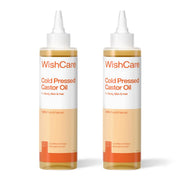 WishCare® Premium Cold Pressed Castor Oil - Pure & Virgin Grade - For Healthy Hair and Skin