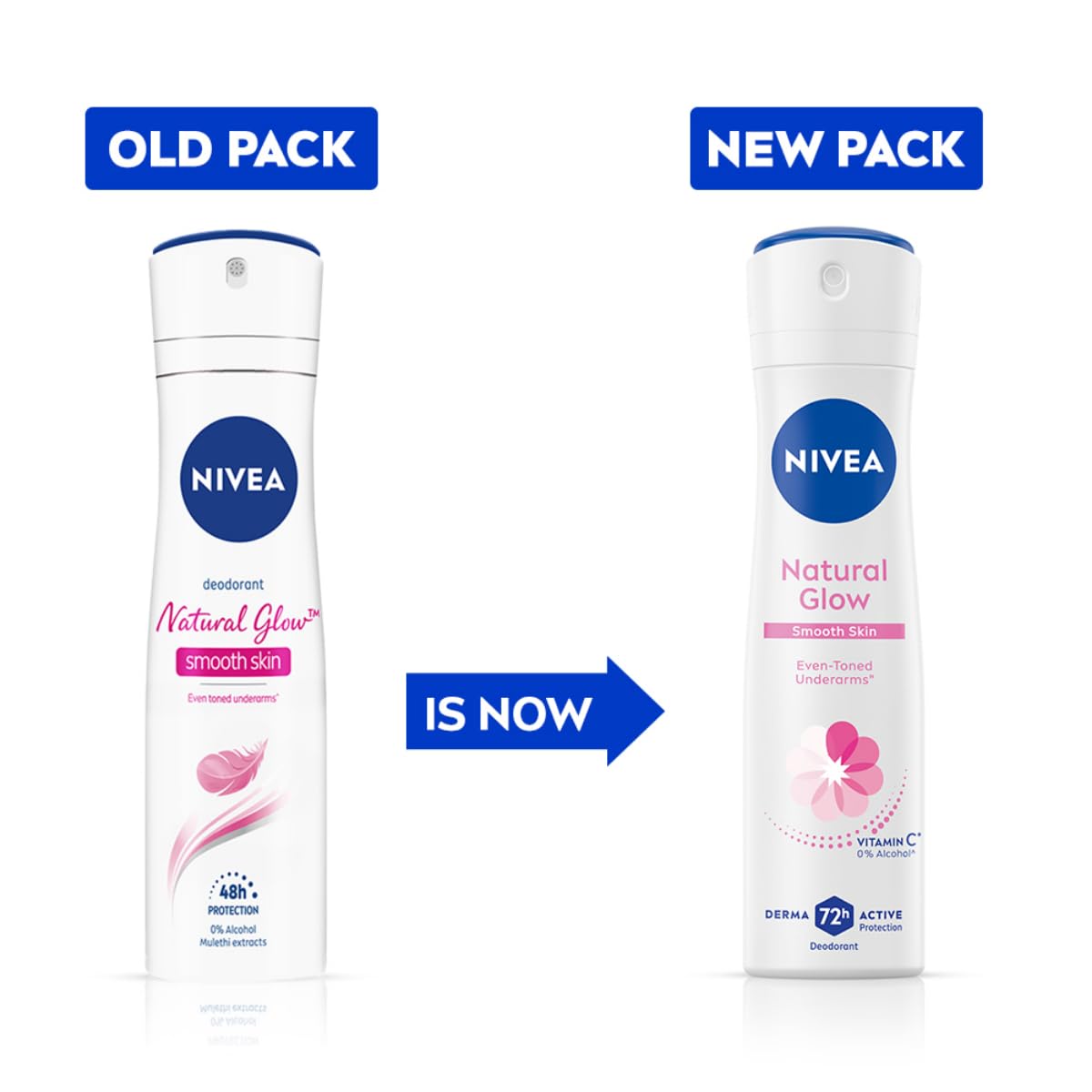 Nivea Whitening Smooth Skin Deodorant For Women, 150ml