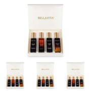 Bella Vita Luxury Man Liquid Perfume Gift Set 4 X 20 Ml For Men With Klub, Oud, Ceo, G.O.A.T Perfume | Woody, Citrusy Long Lasting Edp Fragrance Scent (Pack Of 4)