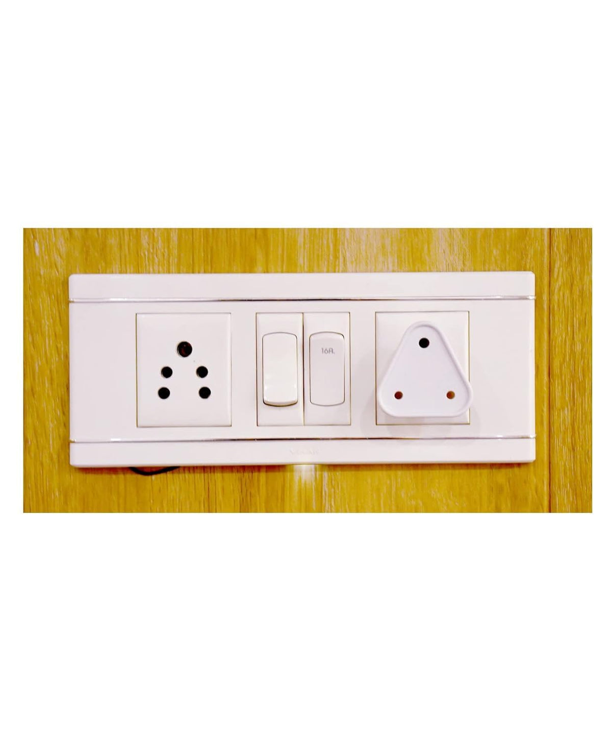 E-COSMOS Baby Safety Electric Socket Plug Cover Guards (Pack of 12) White