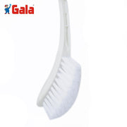 Gala Toilean Toilet Brush, Toilet Brush for Western and Indian Toilet, Bathroom Brush for Toilet Cleaning White, Large, (Colour may vary) Pack of 1