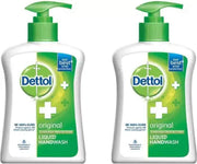 Dettol Original Hand Wash Pump, 2 x 200 ml + 2 x 100 ml