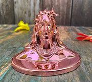 SHINDE EXPORTS Adiyogi Statue for Car Dashboard | Mahadev Shiv Idol Murti for Pooja, Gift, Home & Office Decor. (Silver Tone) (Copper Tone)