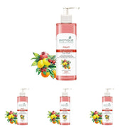 Biotique Fruit Brightening Face Wash| Ayurvedic and Organically Pure| Advanced Swiss Technology |100% Botanical Extracts| Suitable for All Skin Types | 200mL (Pack of 4)