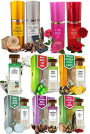 Parag Fragrances Chandan-Kesar, 60ml Real Natural Perfume Spray For Unisex, Best Long Lasting Perfume Spray - Sandalwood