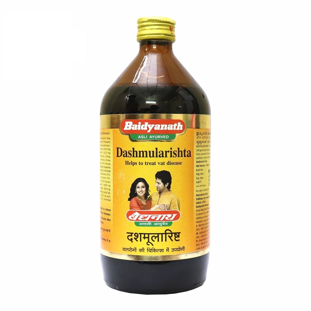 Baidyanath Asli Ayurved Dashmularishta - 680 ml - Ayurvedic Tonic for Women's Health & Wellness