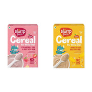 Slurrp Farm Strawberry Cereal + Mango Cereal 200 g