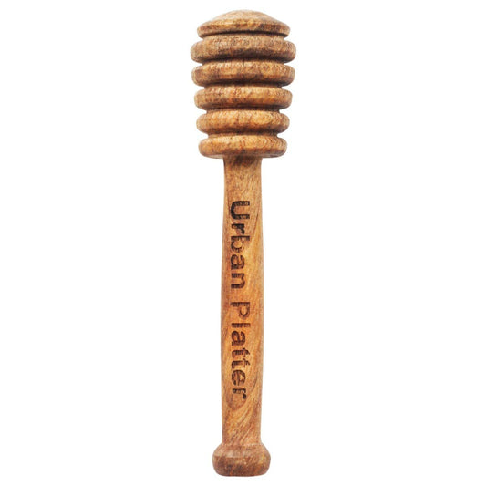 Urban Platter 5-Inch Long Handcrafted Wooden Foodgrade Honey Dipper Stick