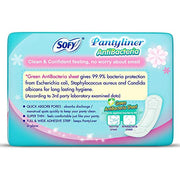 Sofy Antibacteria | Women Pantyliners | 18 liners | Prevents Spotting | Feel Clean & Dry | Hygiene & Herbs | Ultra Thin