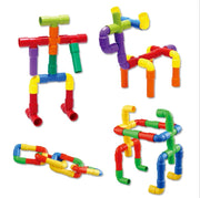 Toy Imagine 50+ Creative Pipe Building Blocks Toy Set for Kids