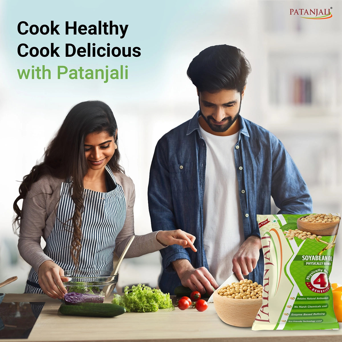Patanjali Fortified Soyabean Oil (P)