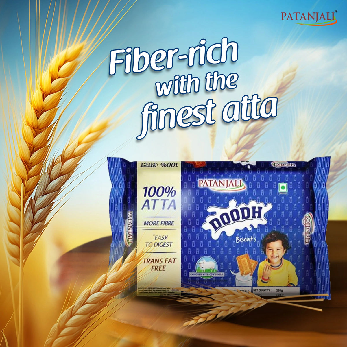 Patanjali Doodh Biscuits