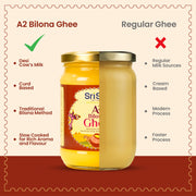 Sri Sri Tattva A2 Bilona Ghee, 500 ml