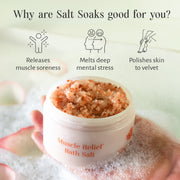 Sri Sri Tattva Muscle Relief Bath Salt, 200 g