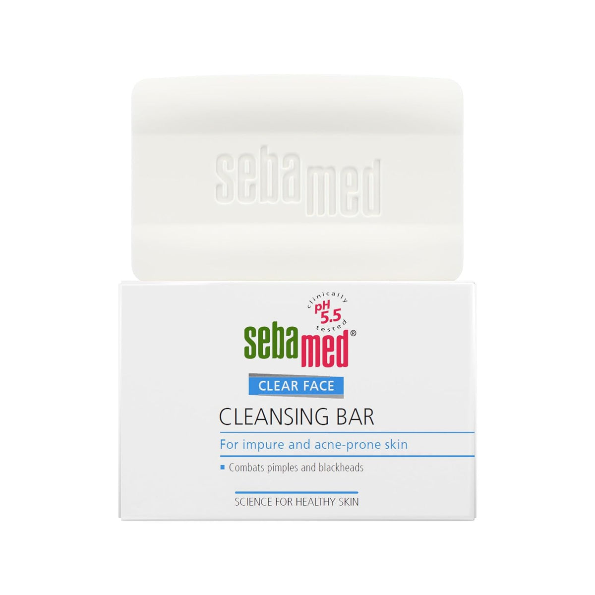 Sebamed Clear Face Cleansing Bar 100 Gr | For impure and oily skin