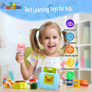Toy Imagine Talking Flash Cards Toy for Kids | 224-Word Learning Device for Toddlers | Montessori Learning Toys for Boys & Girls Ages 2-6 | Preschool Game & Birthday Present,Language Skills