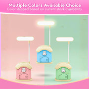 Toy Imagine 3-in-1 Desk Lamp with Pen Holder & Piggy Bank USB Rechargeable Study Lamp, Cute Design for Kids, Perfect for School Desk, Study Table & Bedroom(Multicolour)