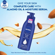 Nivea Ultimate Combo- Body Milk 400Ml 5 In 1 Complete Care Nourishing Body Lotion & Soft 200Ml Moisturizing Cream With Vitamin E, Jojoba Oil
