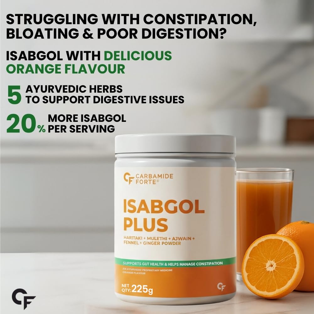 Carbamide Forte ISABGOL ORANGE - 225 (Pack of 2)