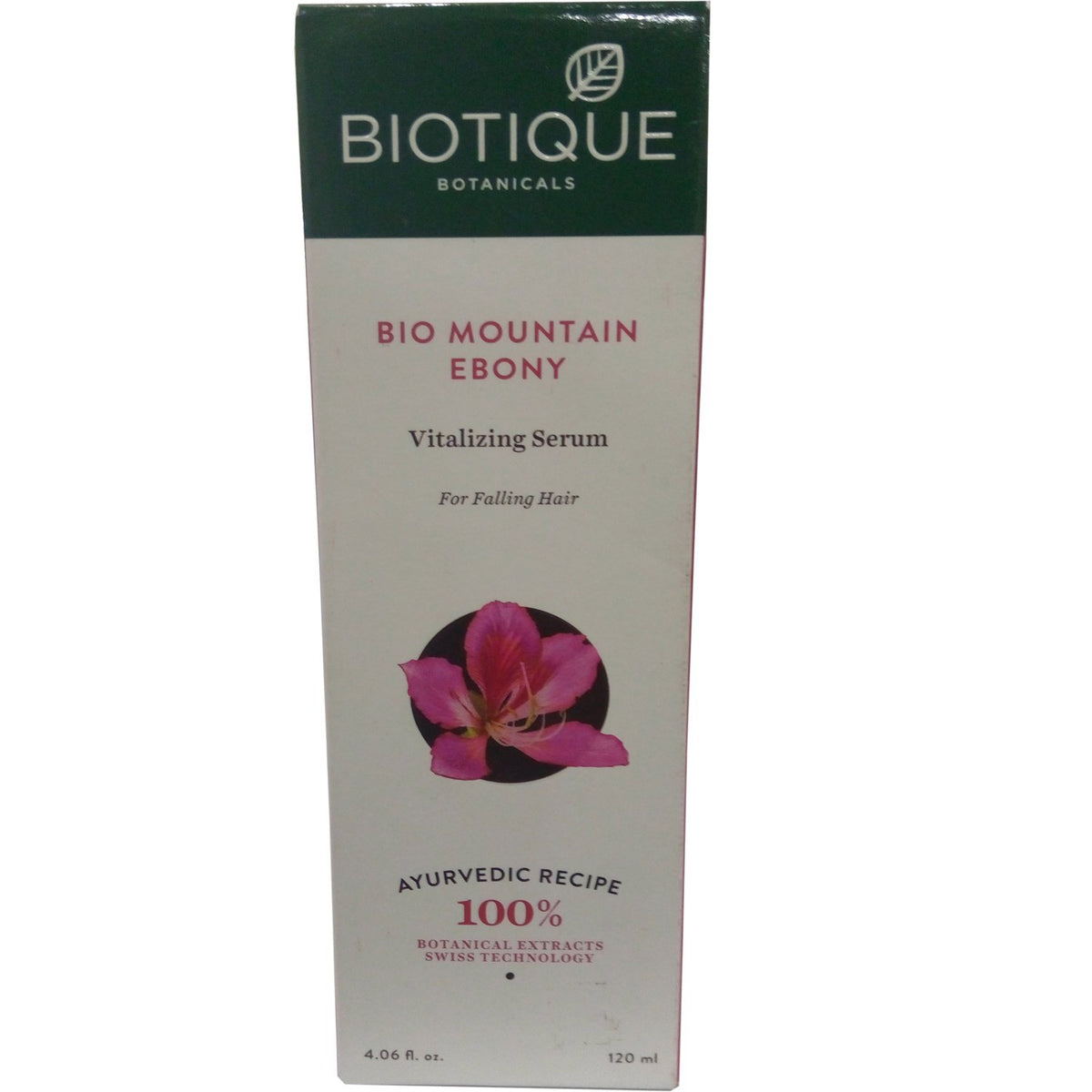 Biotique Bio Mountain Ebony Vitalizing Serum For Falling Hair (120ml) (Pack Of 2)